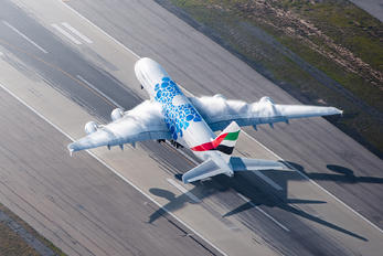 A6-EOF - Emirates Airlines Airbus A380