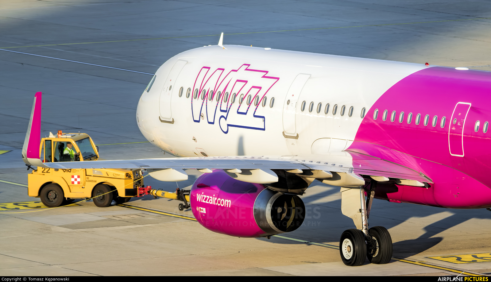 Wizz Air HA-LTG aircraft at Vienna - Schwechat