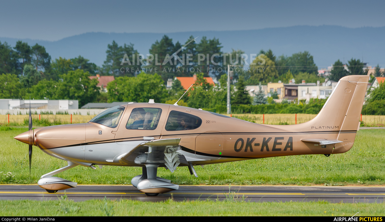 Private OK-KEA aircraft at Prievidza