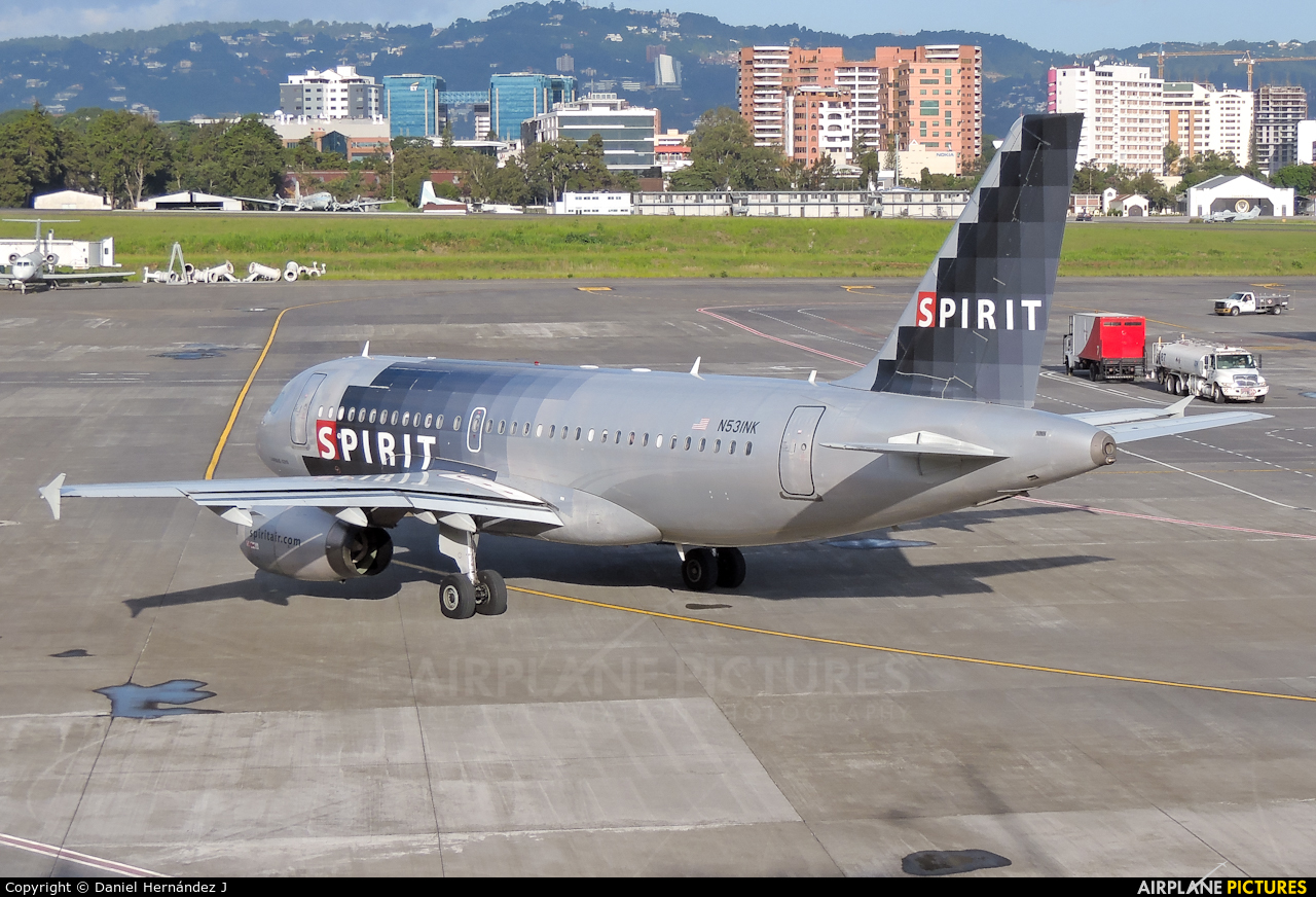 Spirit Airlines N531NK aircraft at Guatemala - La Aurora