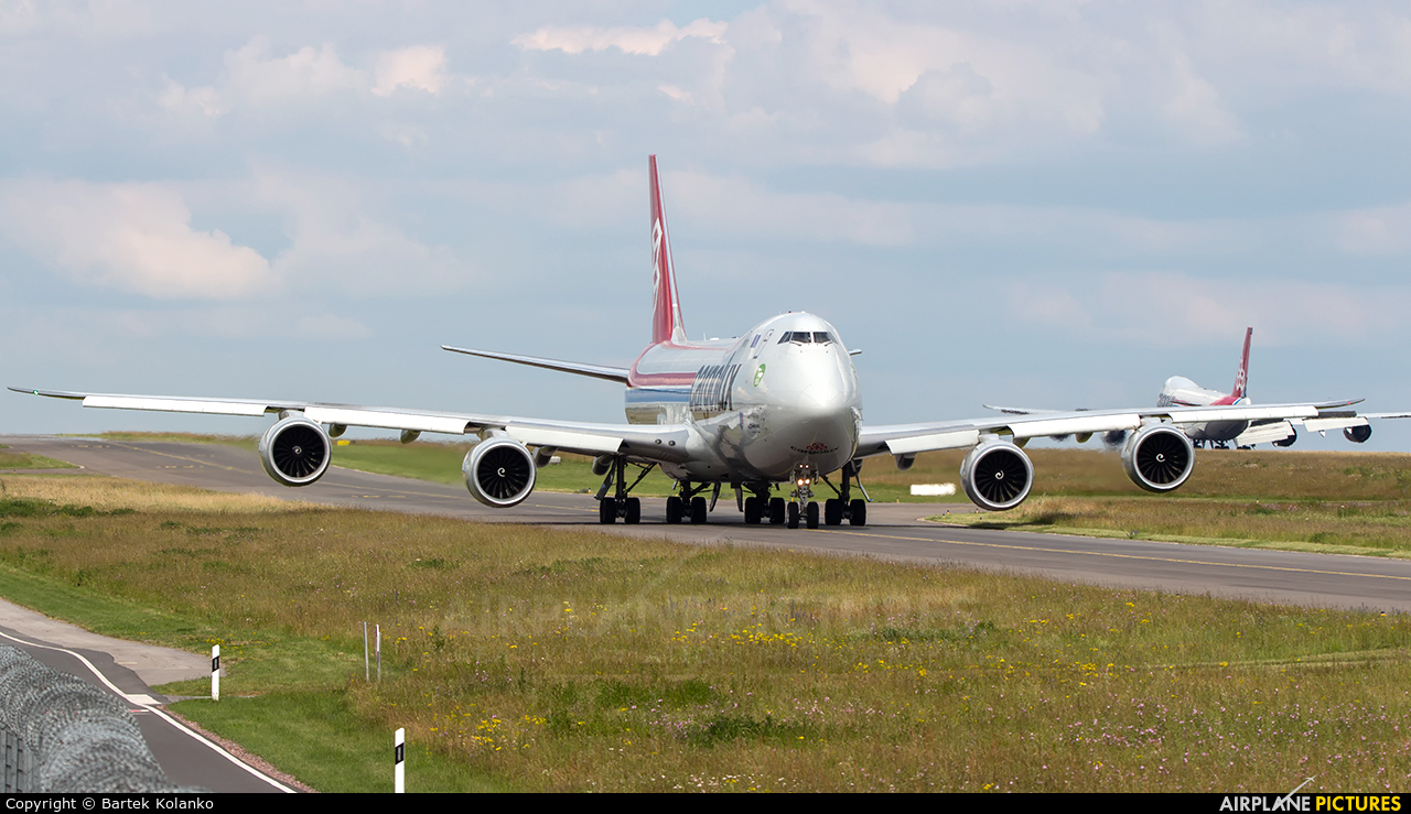 Cargolux LX-VNC aircraft at Luxembourg - Findel