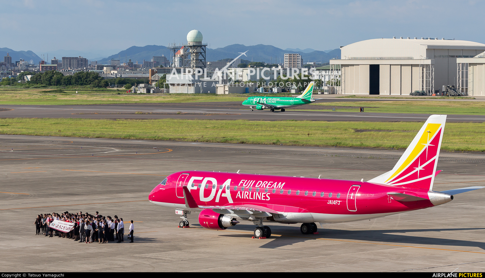 Fuji Dream Airlines JA14FJ aircraft at Nagoya - Komaki AB