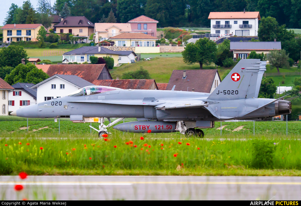 Switzerland - Air Force J-5020 aircraft at Payerne