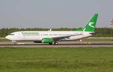 EZ-A019 - Turkmenistan Airlines Boeing 737-800