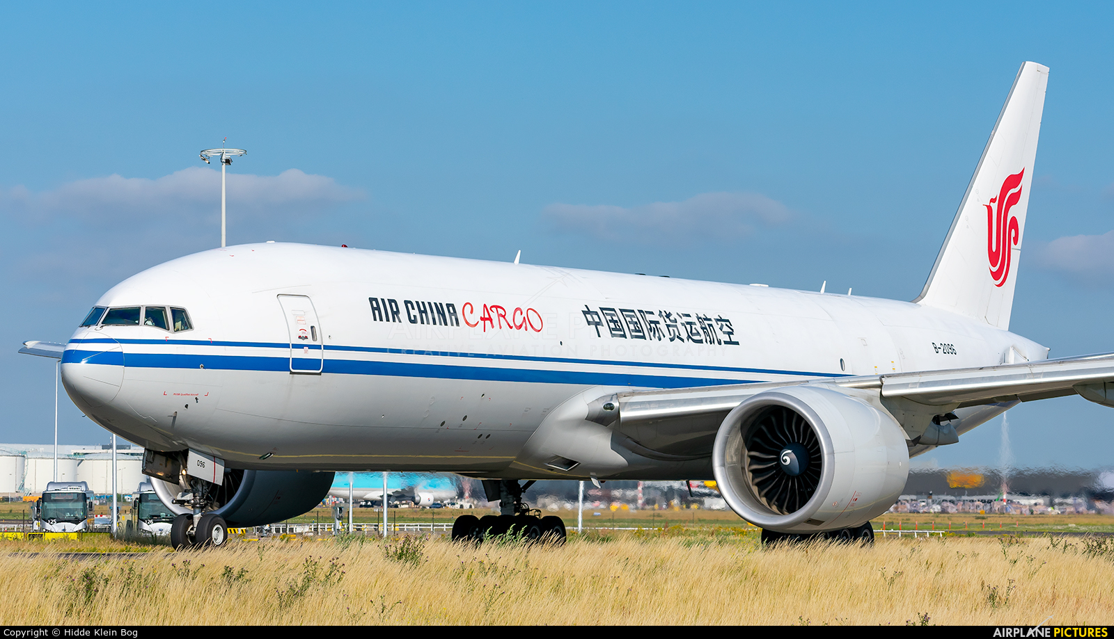 Air China Cargo B-2096 aircraft at Amsterdam - Schiphol