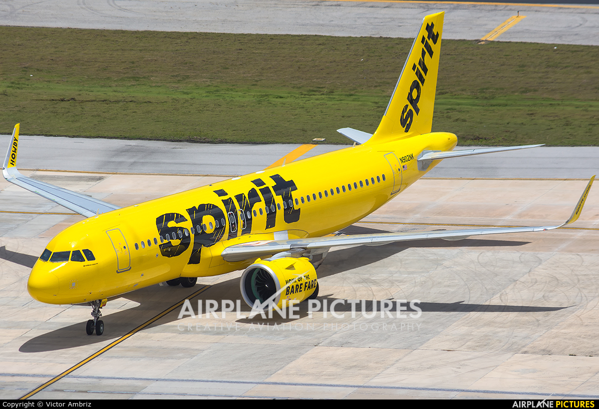 Spirit Airlines N902NK aircraft at Cancun Intl