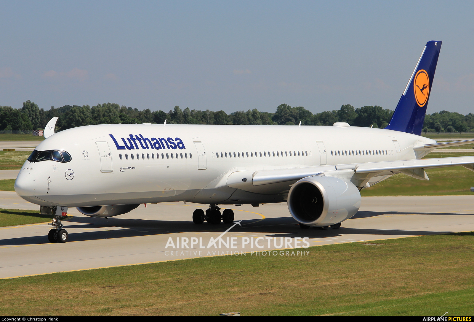 Lufthansa D-AIXD aircraft at Munich