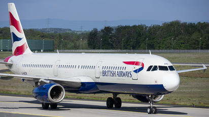 G-MEDN - British Airways Airbus A321