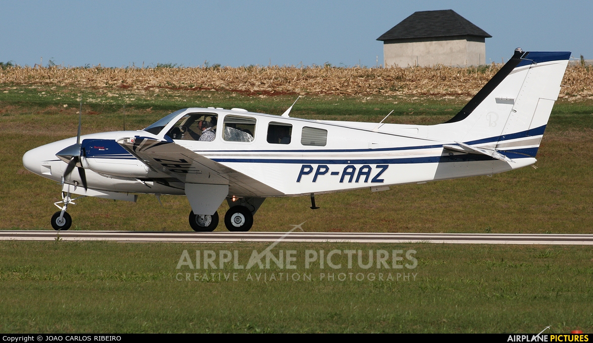 Private PP-AAZ aircraft at Bebedouro, SP