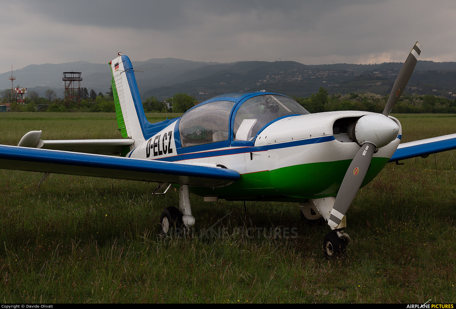 Private D-ELCZ aircraft at Verona - Boscomantico