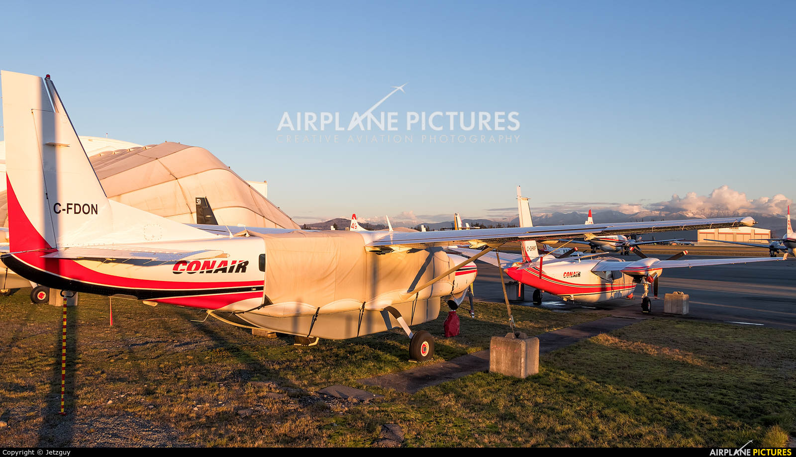 Conair C-FDON aircraft at Abbotsford, BC
