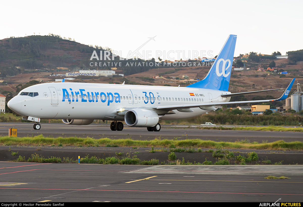Air Europa EC-MKL aircraft at Tenerife Norte - Los Rodeos