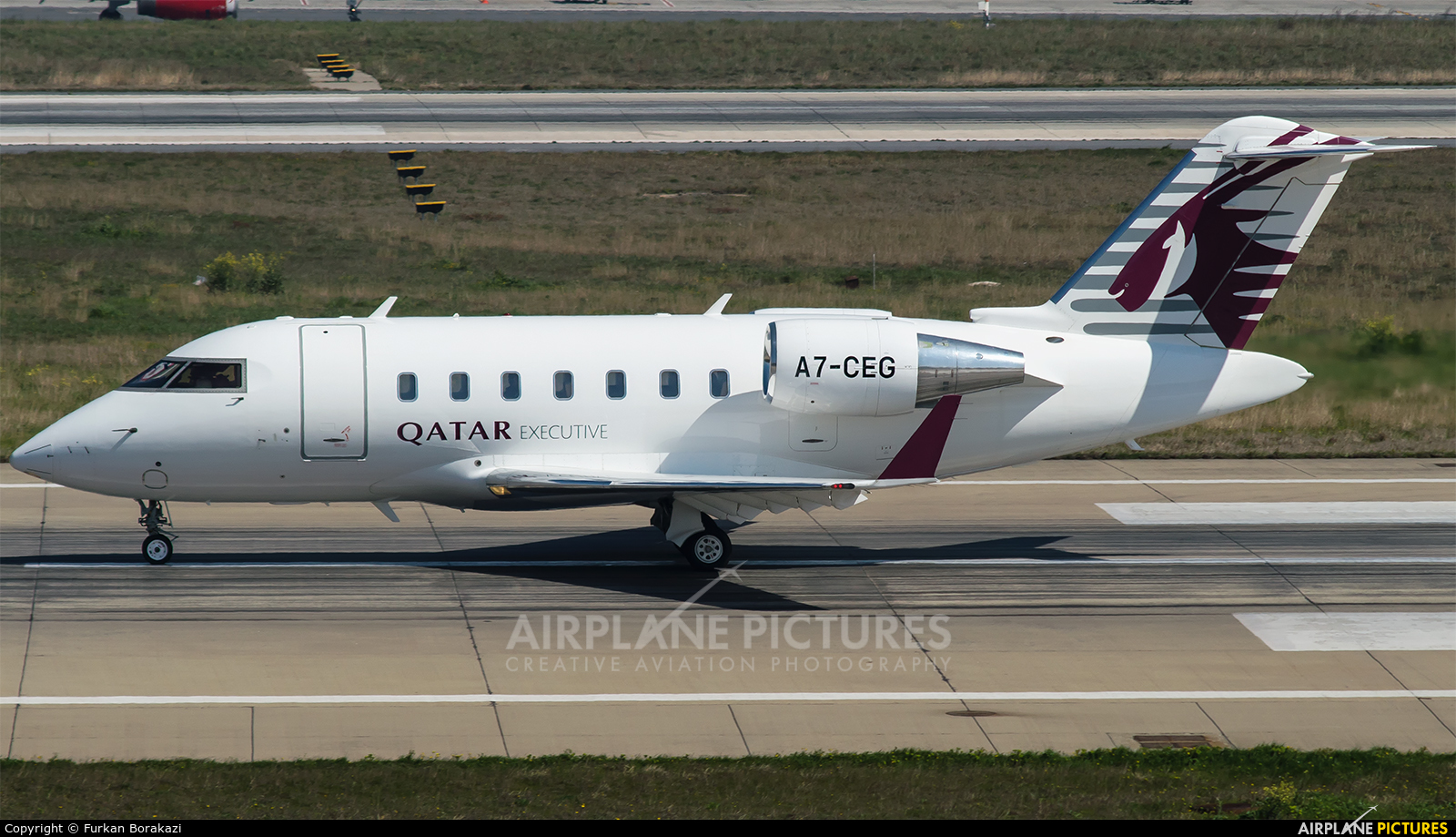 Qatar Executive A7-CEG aircraft at Istanbul - Ataturk