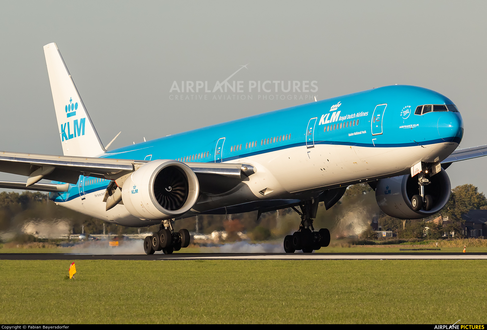 KLM PH-BVS aircraft at Amsterdam - Schiphol