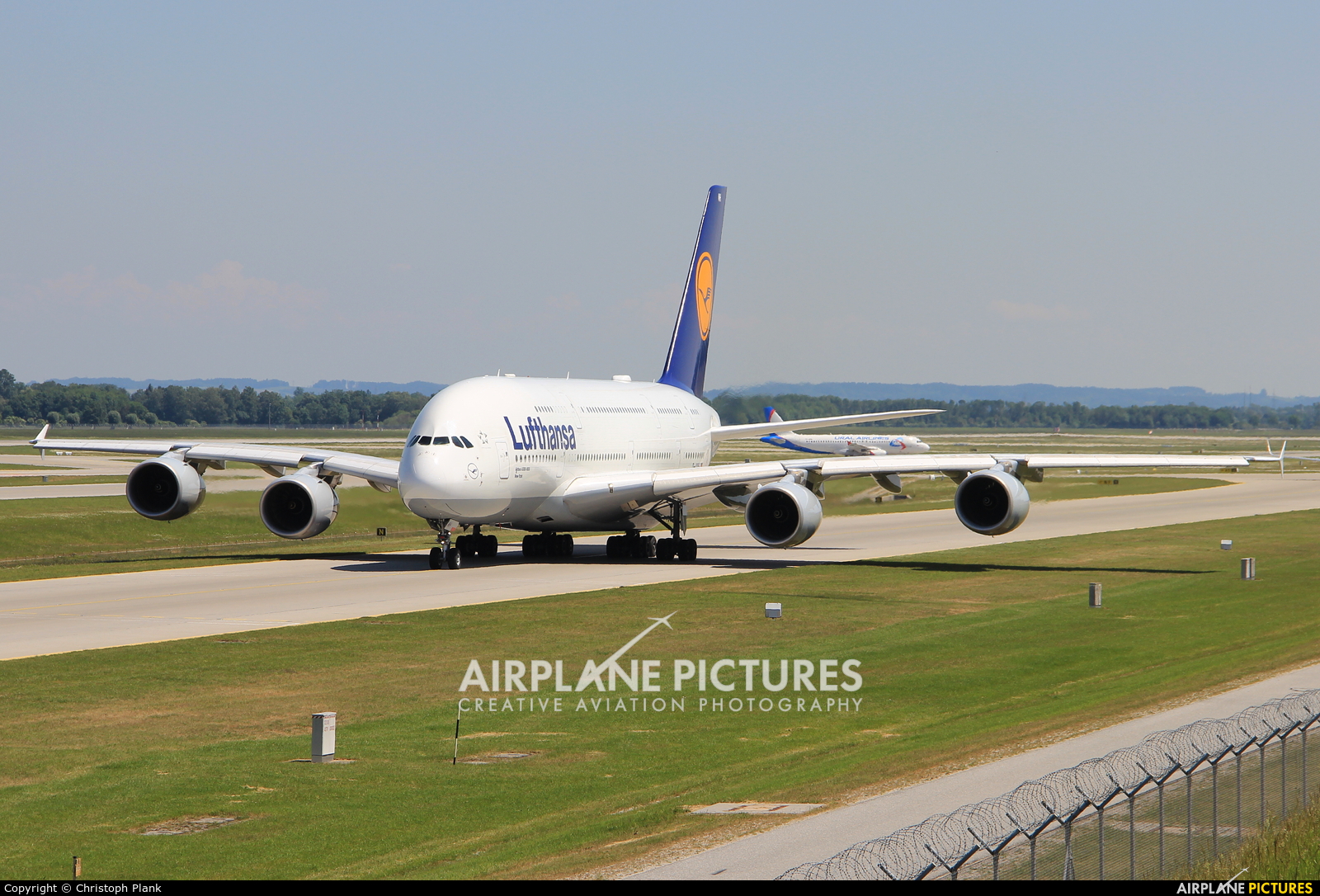 Lufthansa D-AIMH aircraft at Munich
