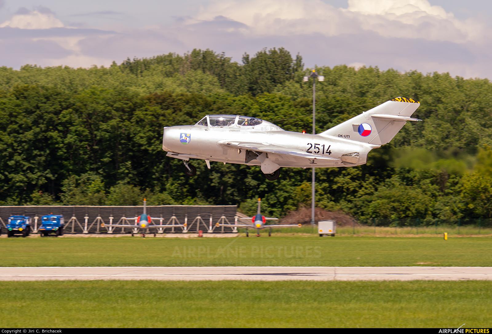 Czech Flying Legends OK-UTI aircraft at Pardubice