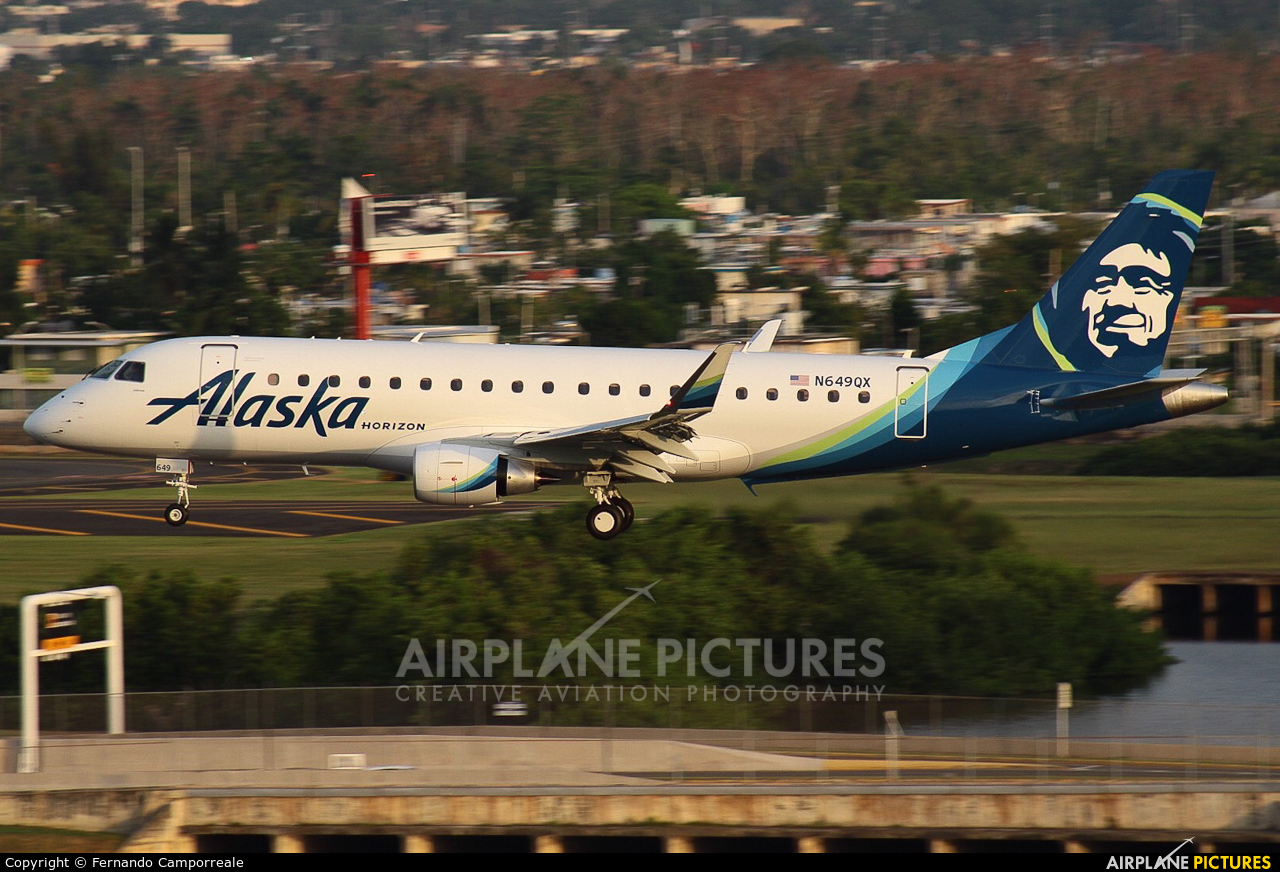 Alaska Airlines - Horizon Air N649QX aircraft at San Juan - Luis Munoz Marin Intl