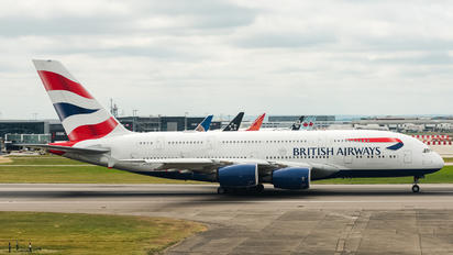 G-XLEG - British Airways Airbus A380