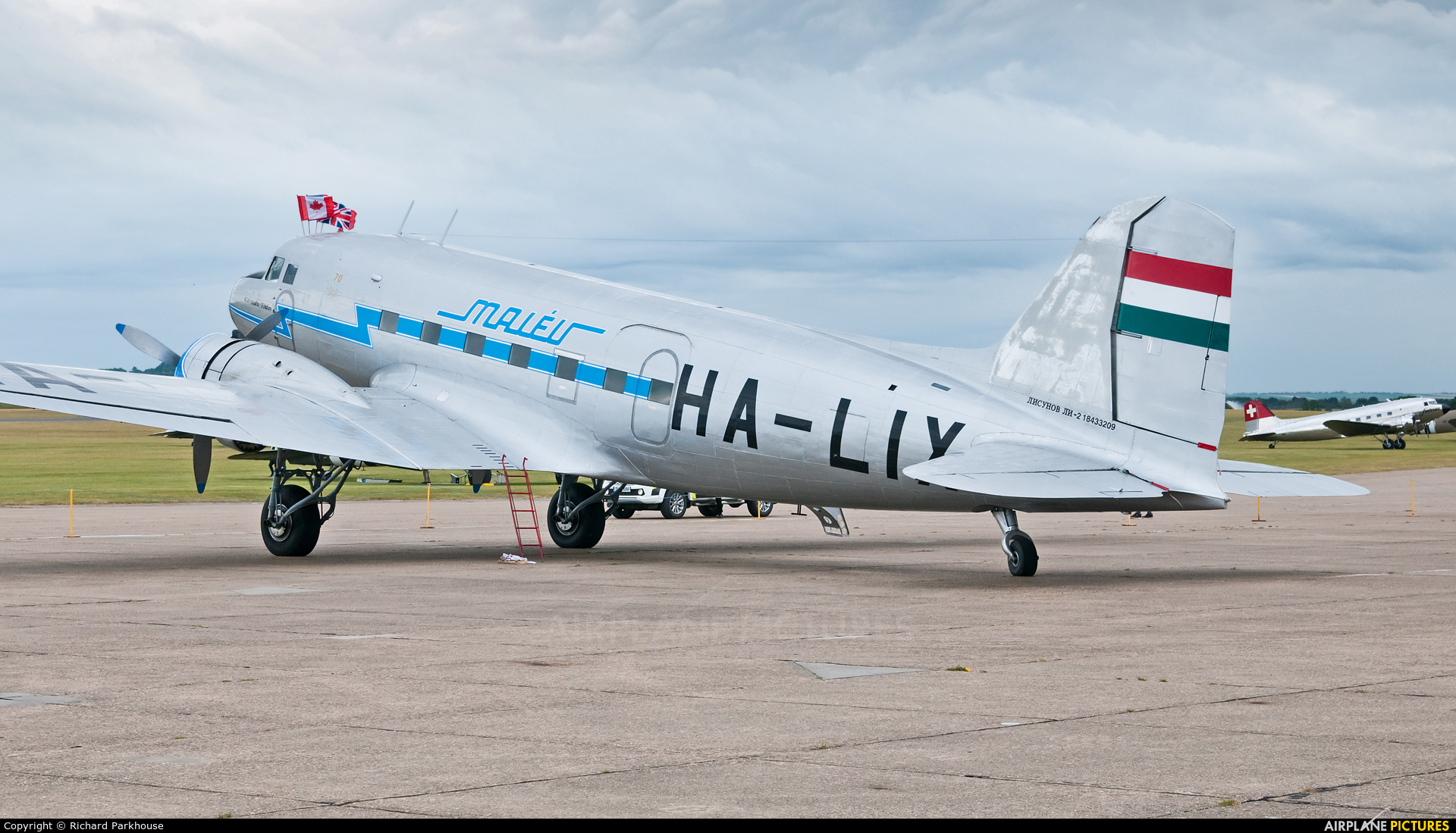Malev Sunflower Aviation (Gold Ttimer Foundation) HA-LIX aircraft at Duxford