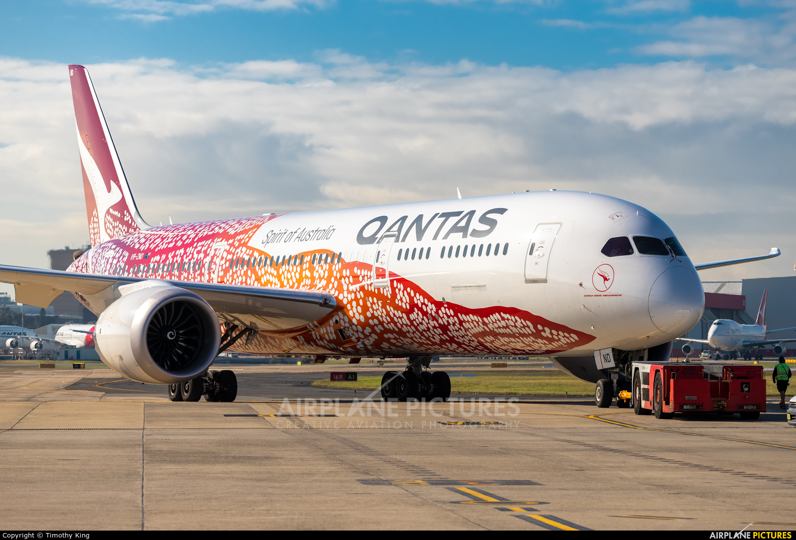 QANTAS VH-ZND aircraft at Sydney - Kingsford Smith Intl, NSW