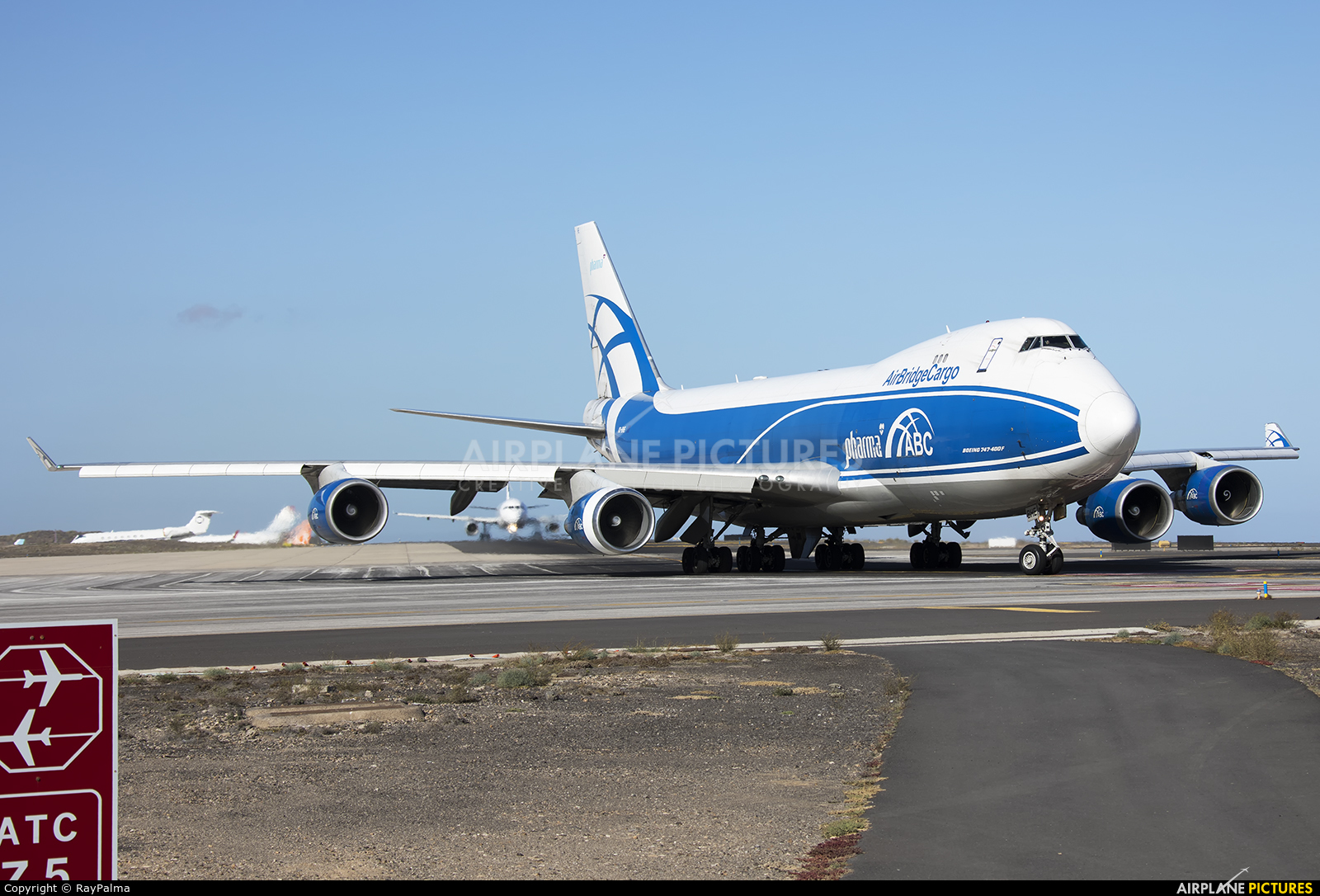 Air Bridge Cargo VQ-BHE aircraft at Tenerife Sur - Reina Sofia