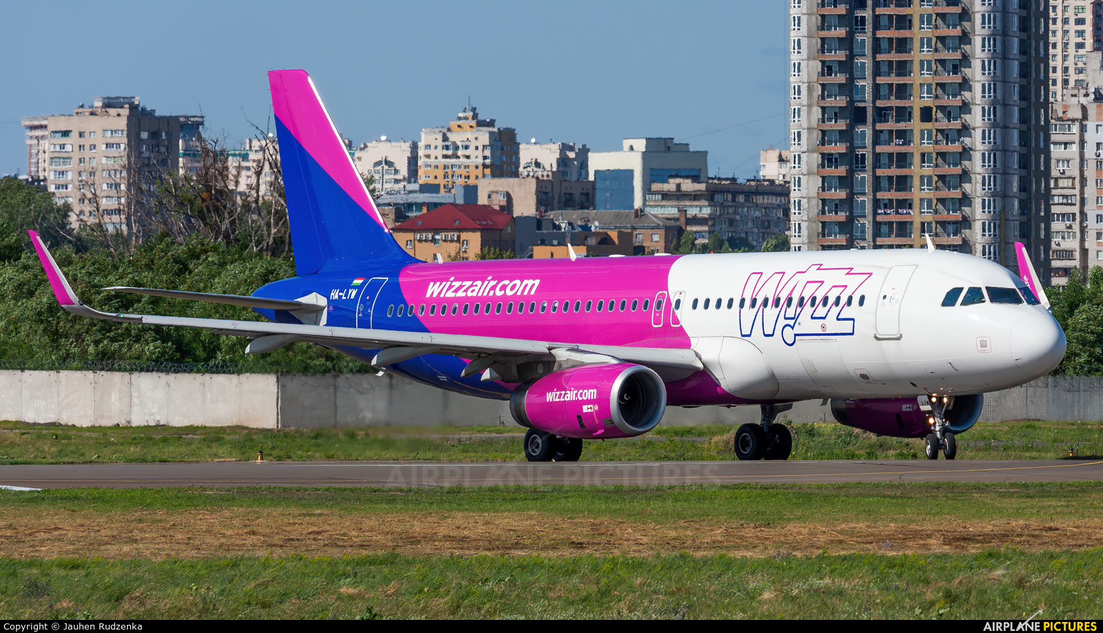Wizz Air HA-LYW aircraft at Kyiv - Zhulyany