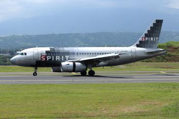 N523NK - Spirit Airlines Airbus A319