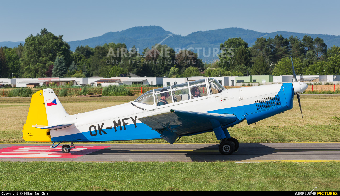 Private OK-MFY aircraft at Prievidza