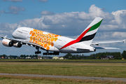 A6-EEA - Emirates Airlines Airbus A380 aircraft