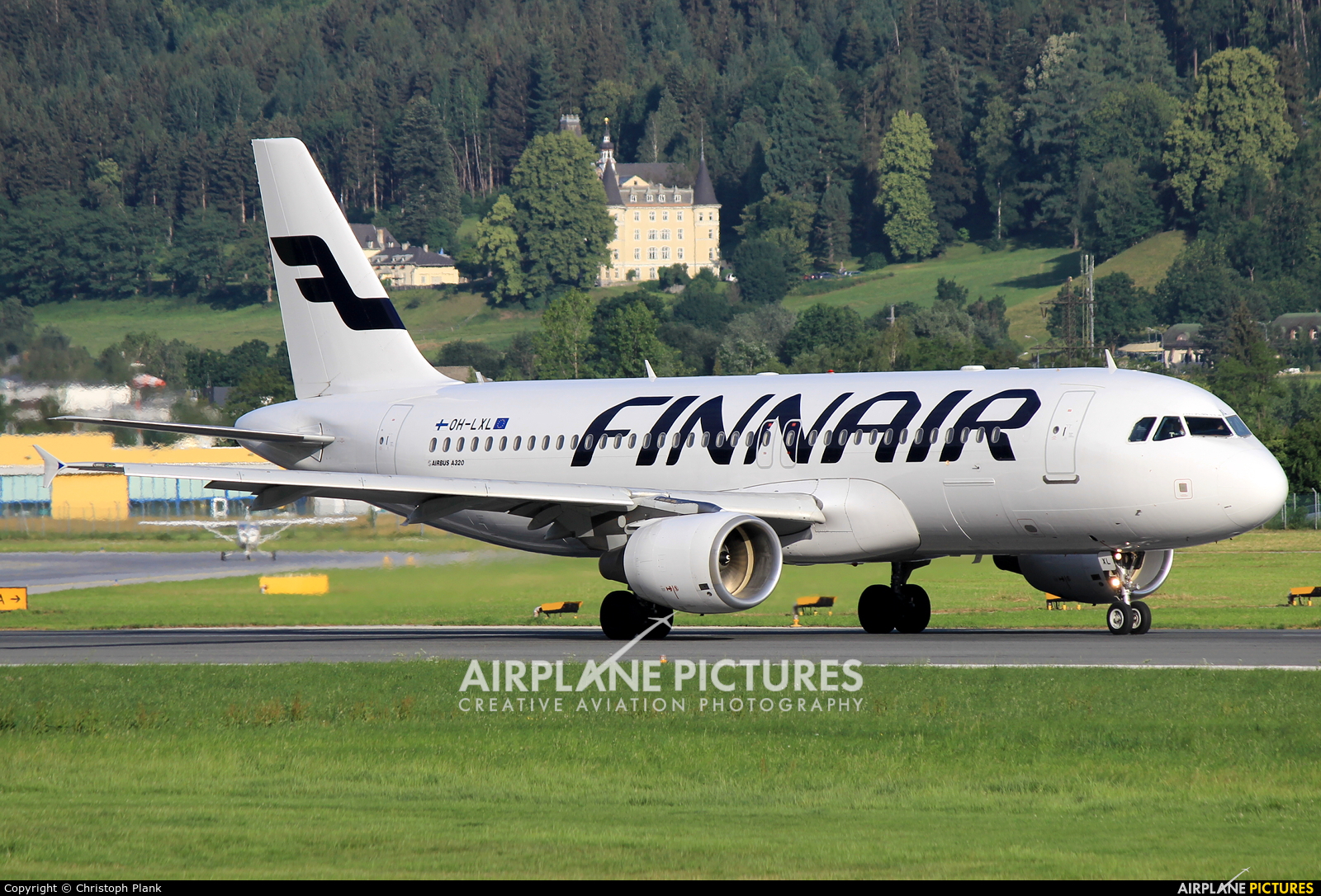 Finnair OH-LXL aircraft at Innsbruck