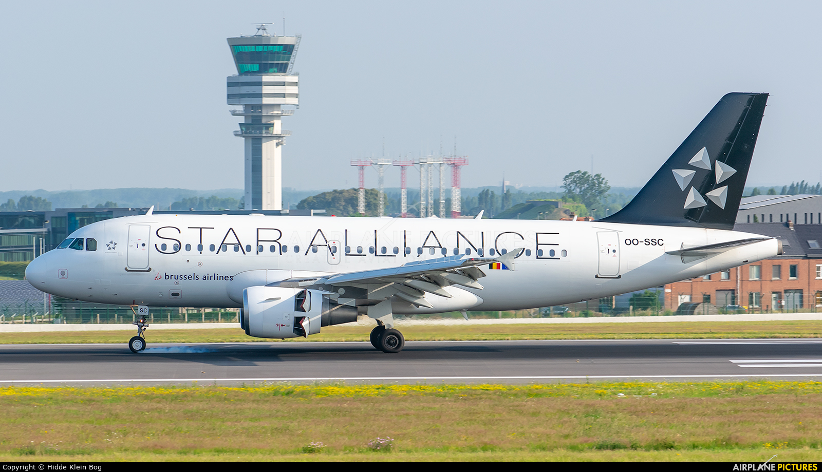 Brussels Airlines OO-SSC aircraft at Brussels - Zaventem