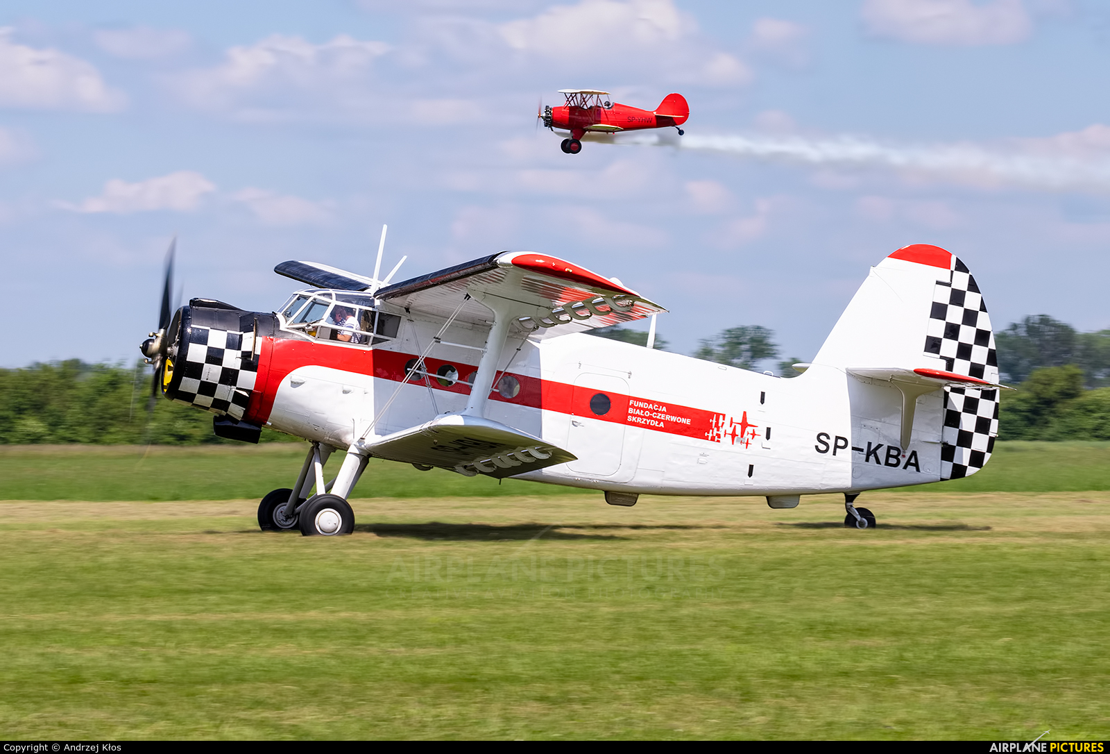 Fundacja Biało-Czerwone Skrzydła SP-KBA aircraft at Stalowa Wola-Turbia