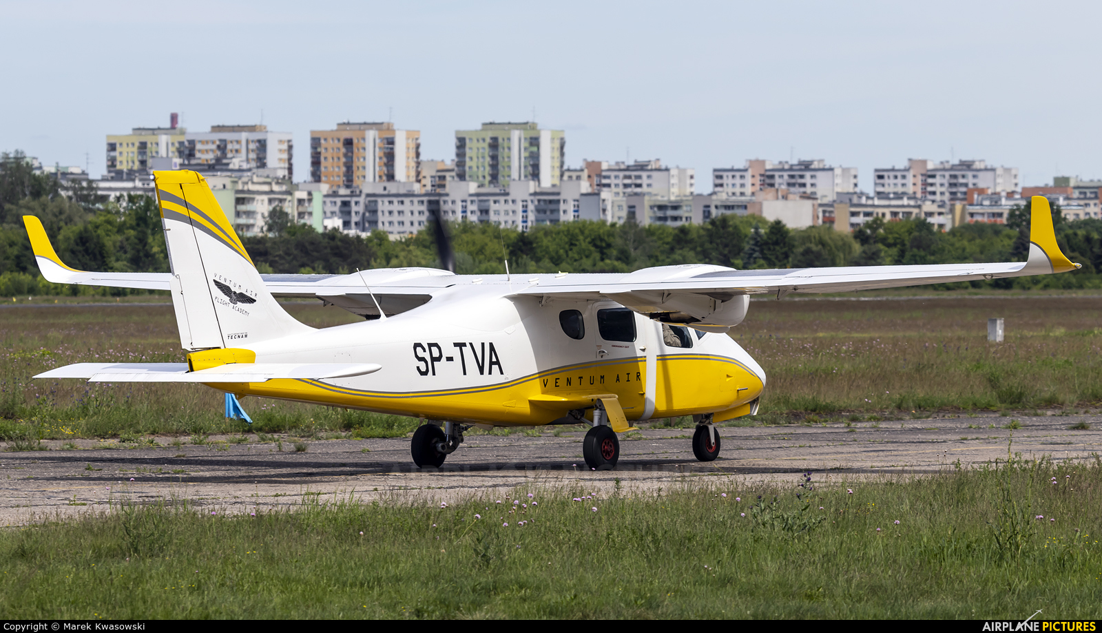Private SP-TVA aircraft at Warsaw - Babice