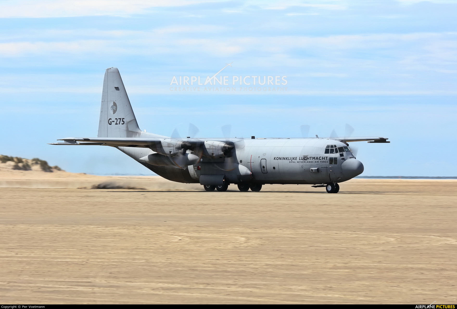 Netherlands - Air Force G-275 aircraft at Off Airport - Denmark