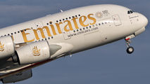A6-EUJ - Emirates Airlines Airbus A380 aircraft