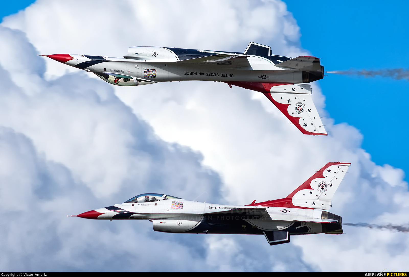 USA - Air Force : Thunderbirds 87-0303 aircraft at Medellin - Jose Maria Cordova Intl