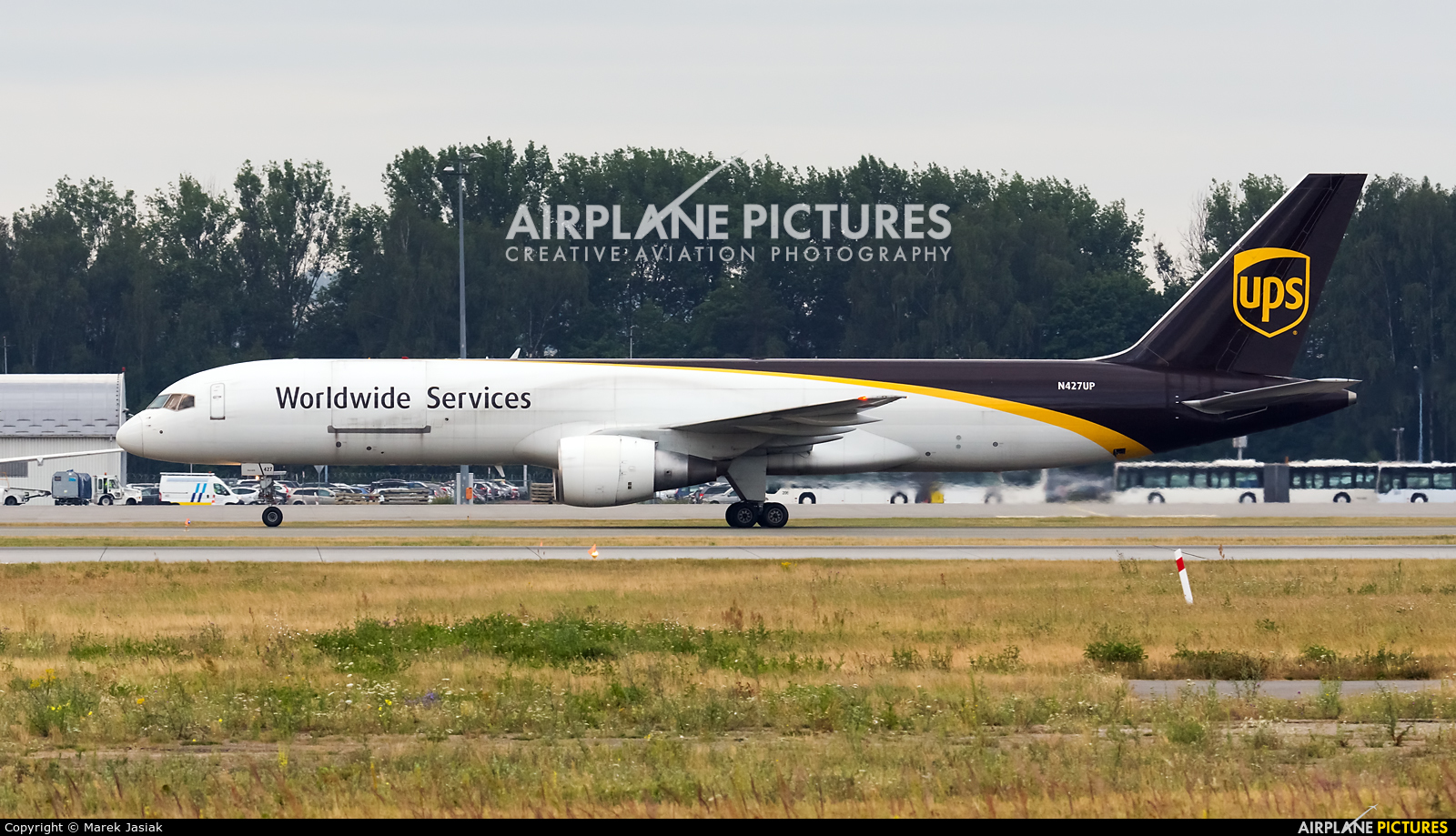 UPS - United Parcel Service N427UP aircraft at Katowice - Pyrzowice