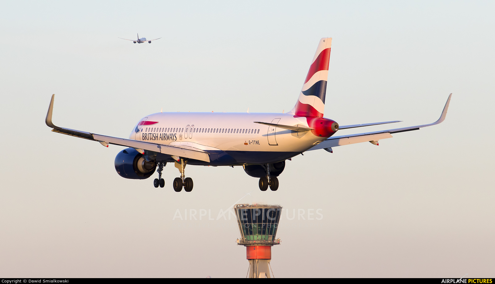 British Airways G-TTNE aircraft at London - Heathrow