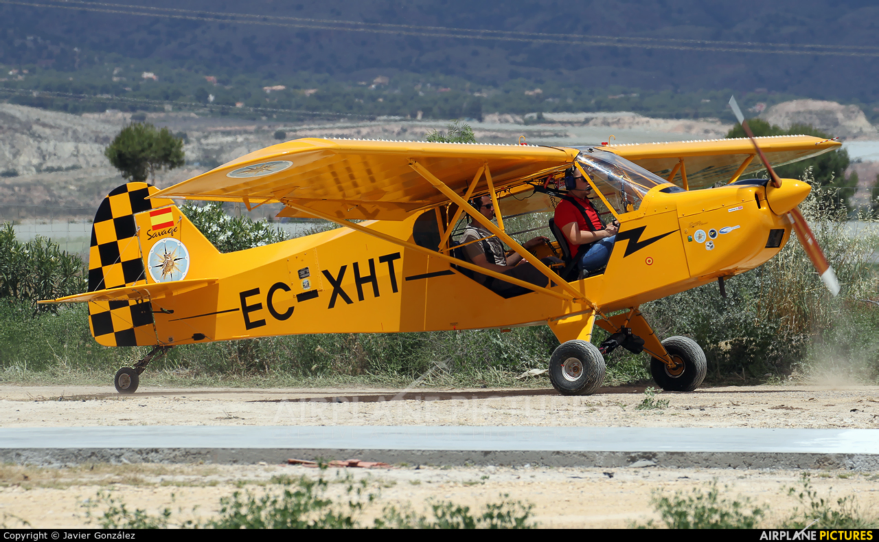 Private EC-XHT aircraft at Totana