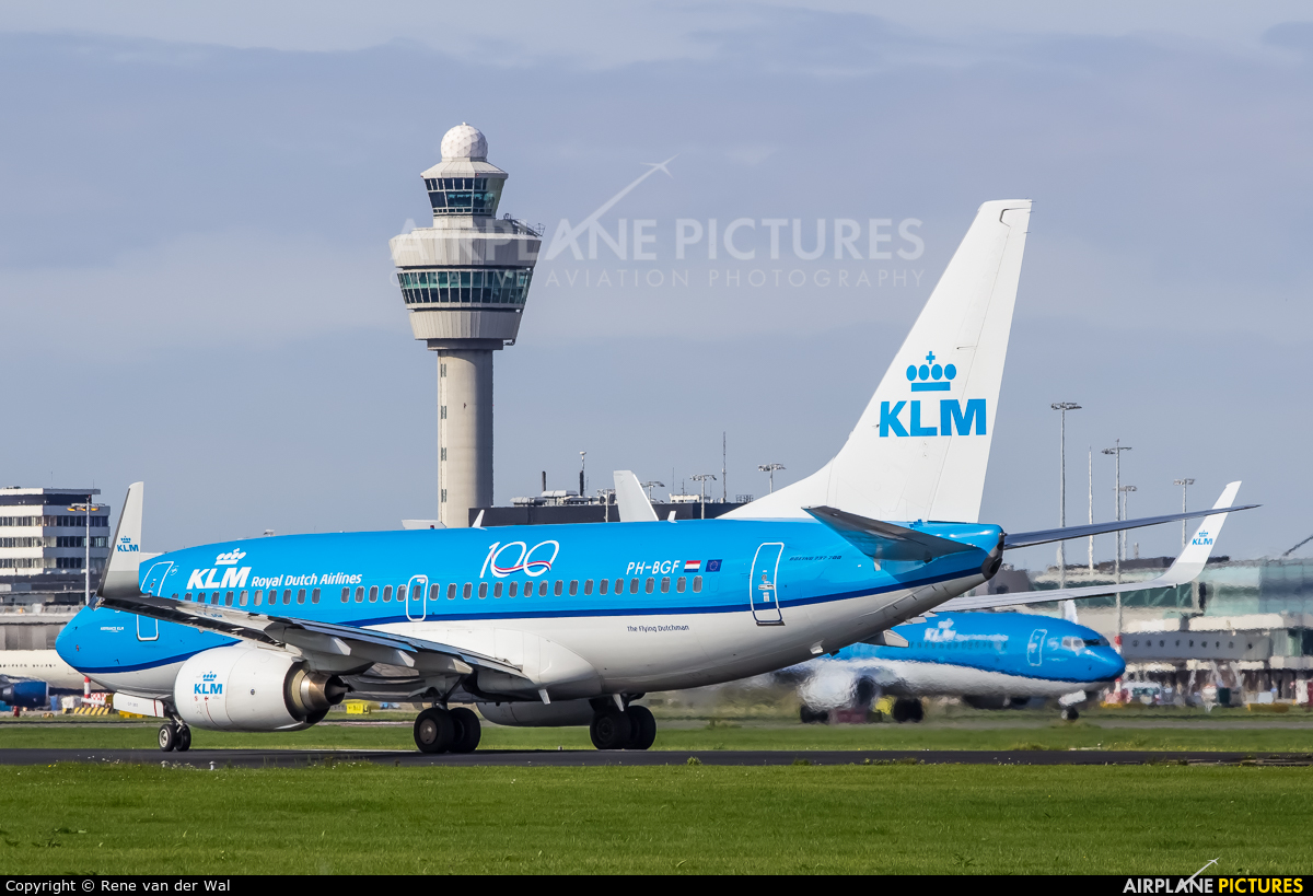 KLM PH-BGF aircraft at Amsterdam - Schiphol