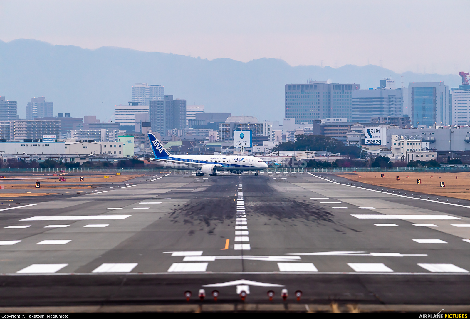 ANA - All Nippon Airways JA819A aircraft at Osaka - Itami Intl