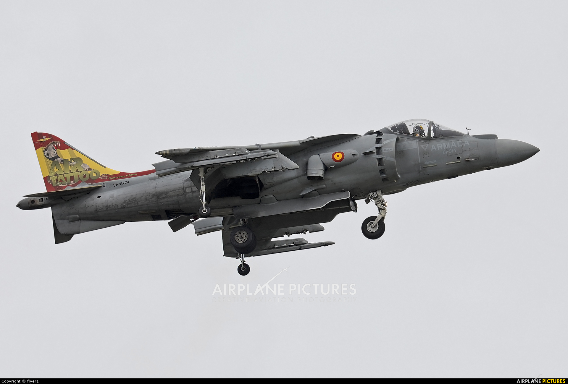 Spain - Navy VA.1B-24 aircraft at Fairford