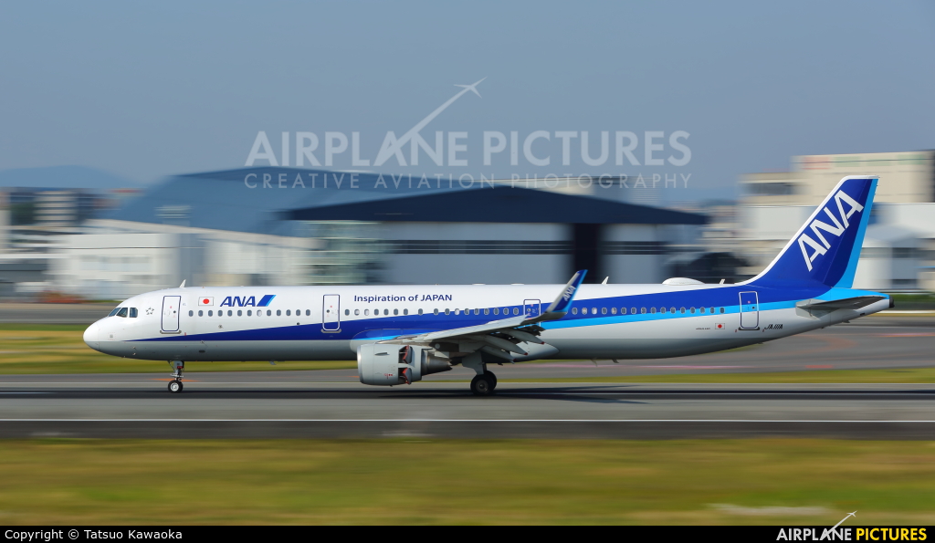 Ja111a Ana All Nippon Airways Airbus A321 At Osaka Itami Intl Photo Id Airplane Pictures Net