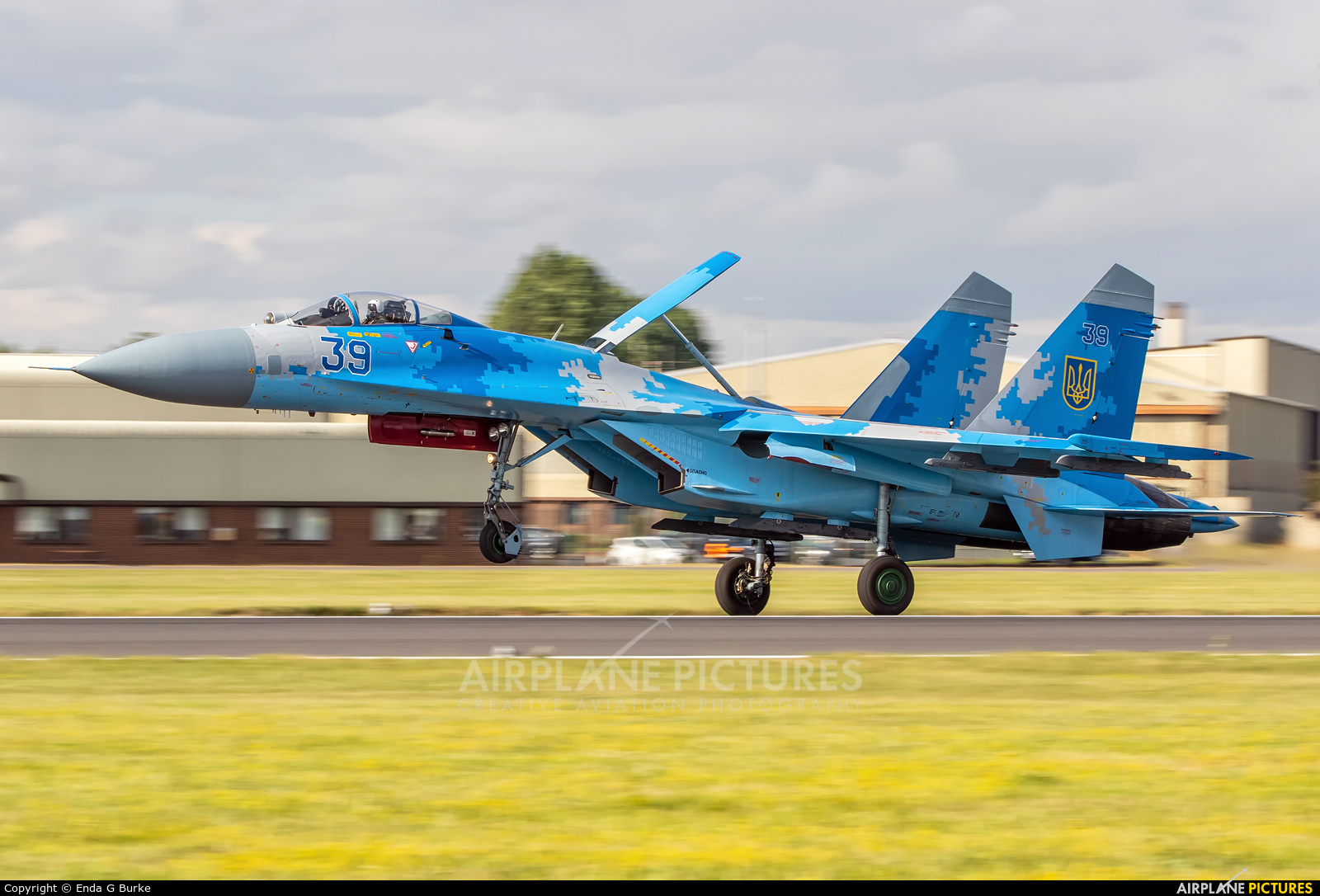 Ukraine - Air Force 39 aircraft at Fairford