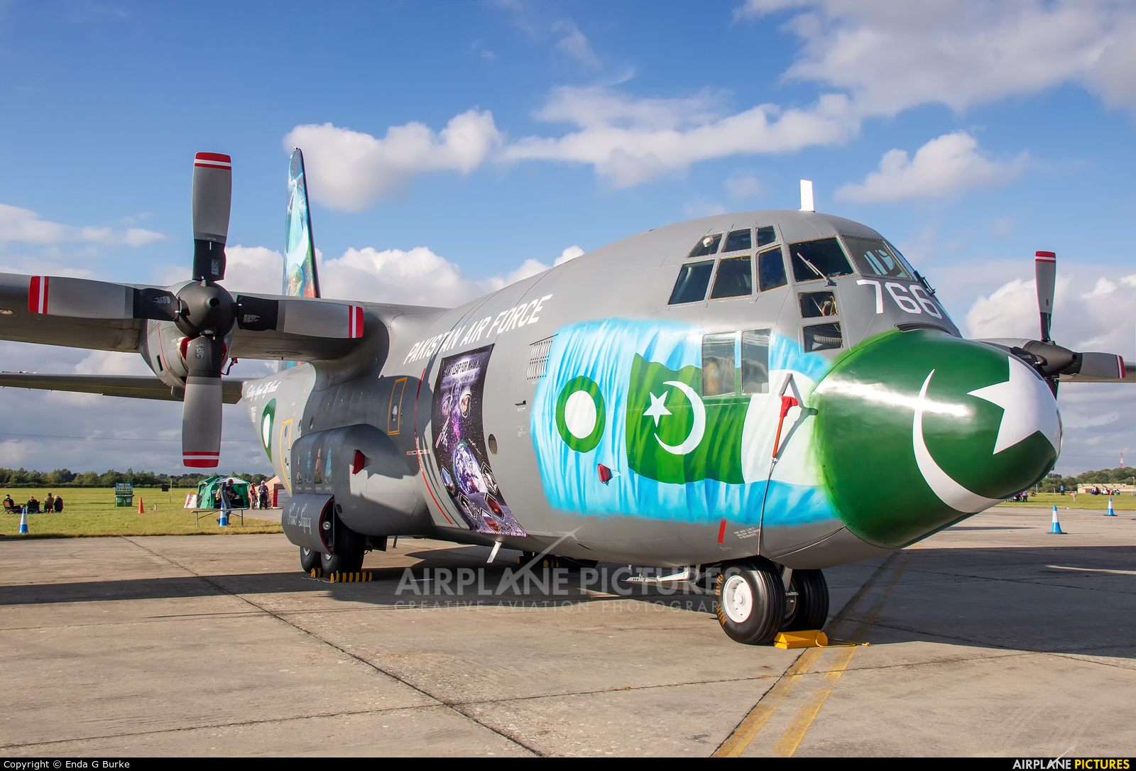 Pakistan - Air Force 3766 aircraft at Fairford