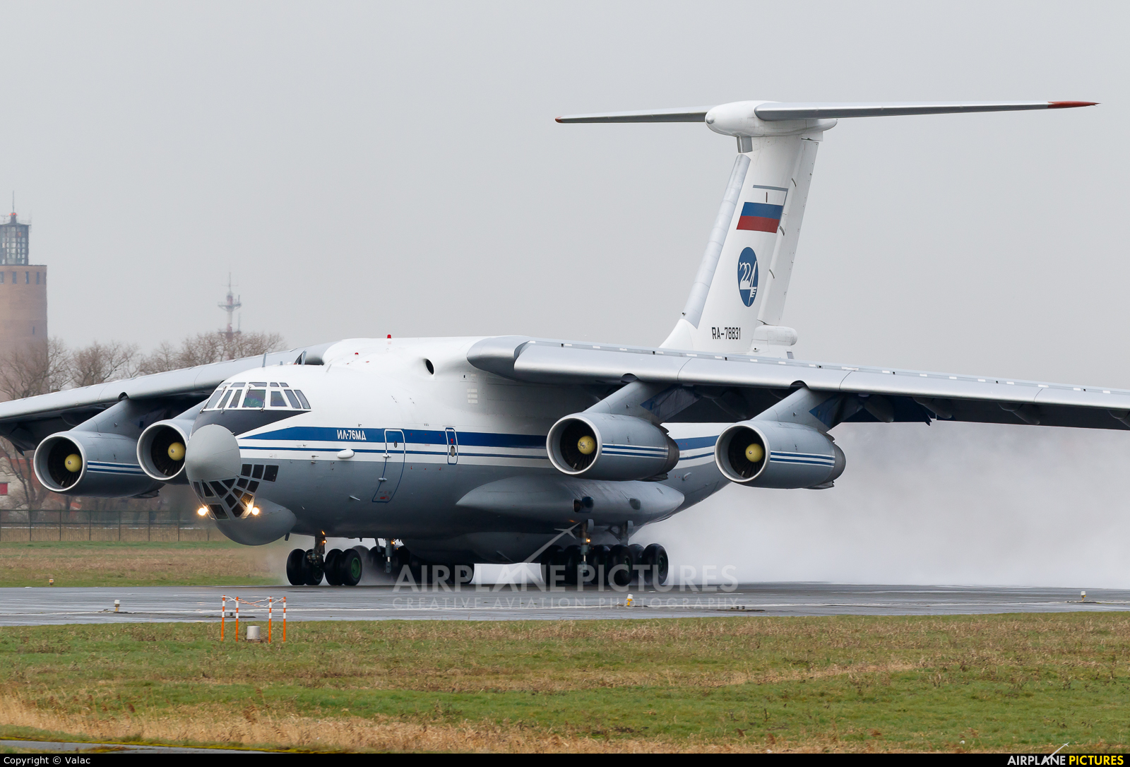 Russia - Air Force RA-78831 aircraft at Ostend / Bruges
