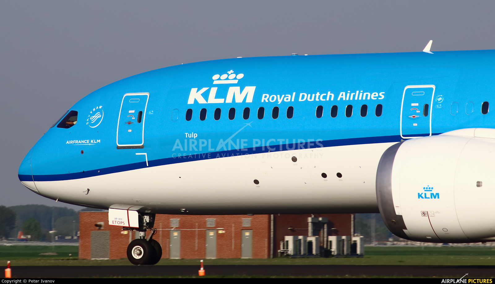 KLM PH-BHP aircraft at Amsterdam - Schiphol