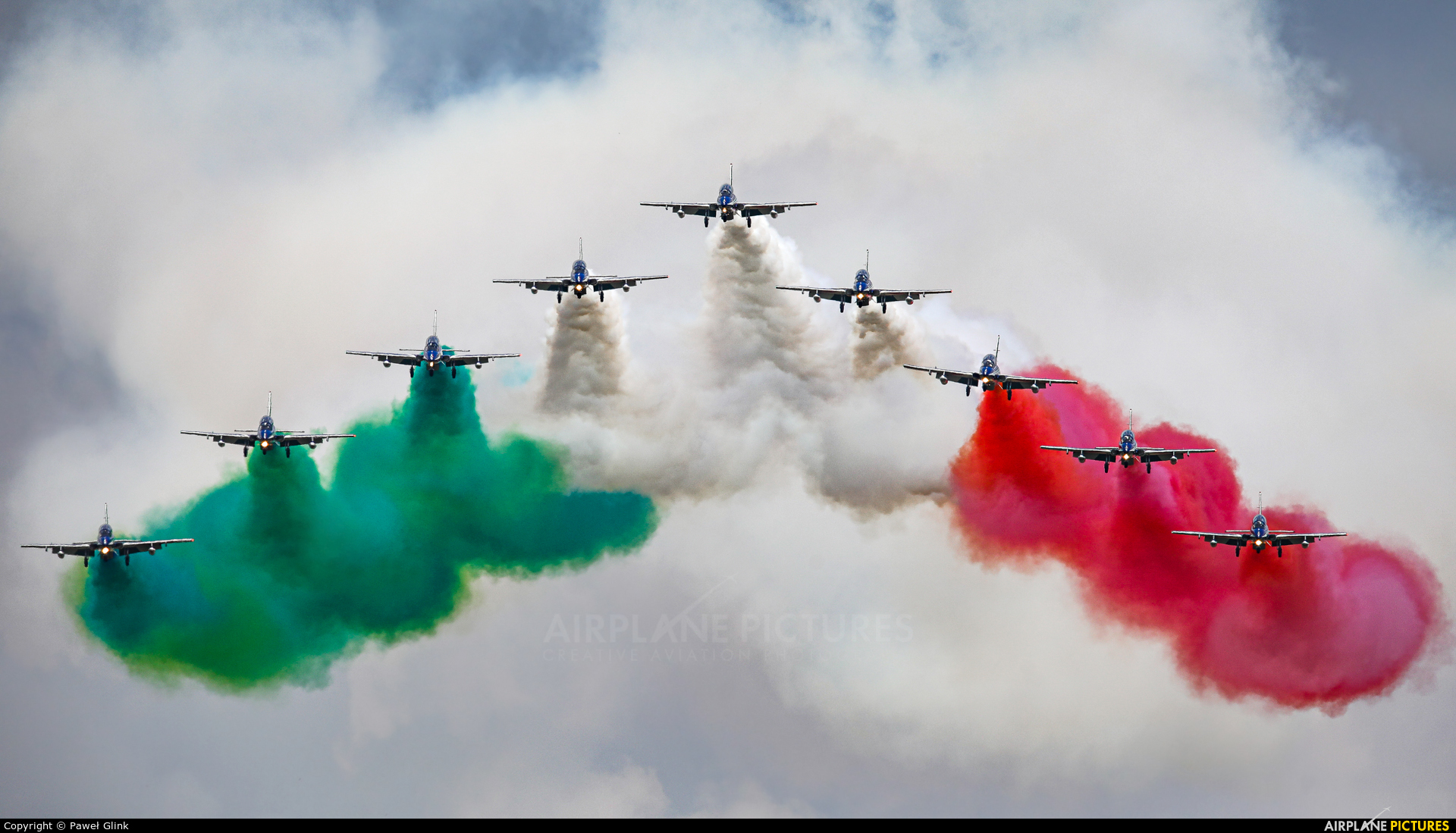 Italy - Air Force "Frecce Tricolori" MM54534 aircraft at Siauliai