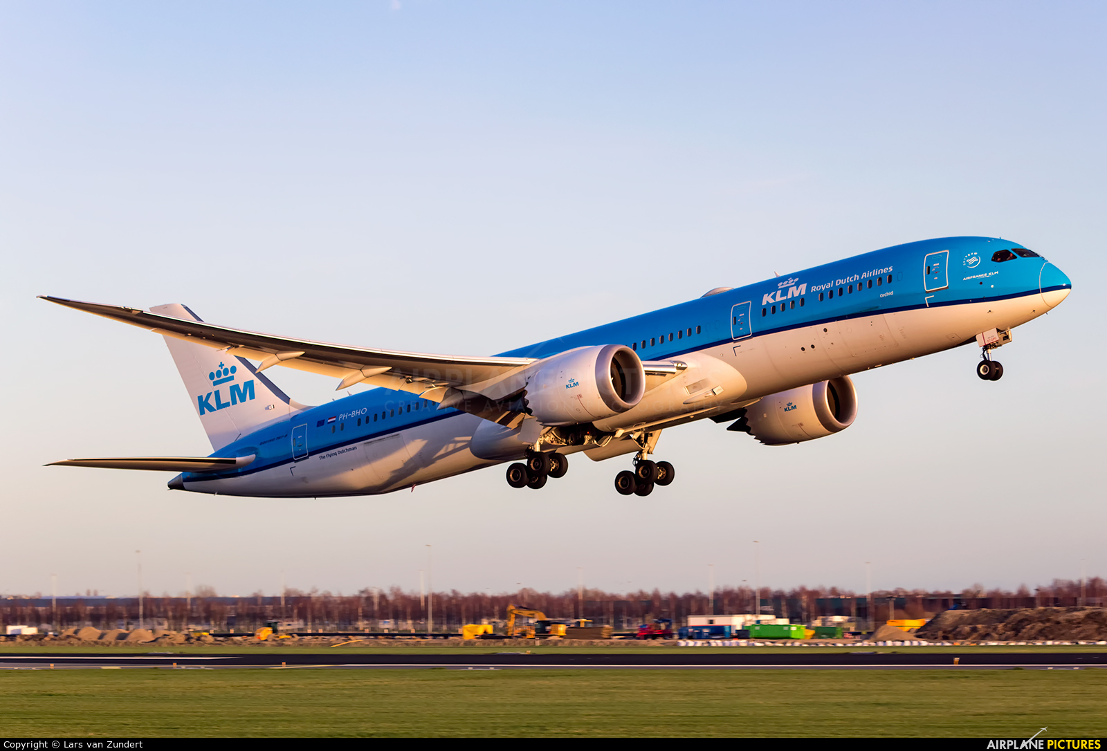 KLM PH-BHO aircraft at Amsterdam - Schiphol