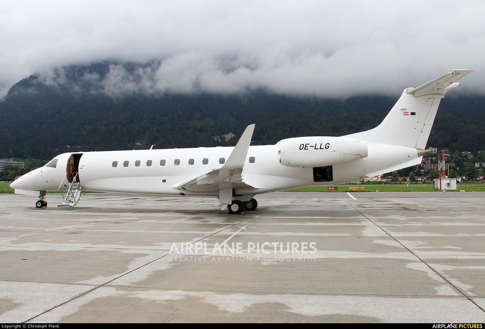 MJet Aviation OE-LLG aircraft at Innsbruck